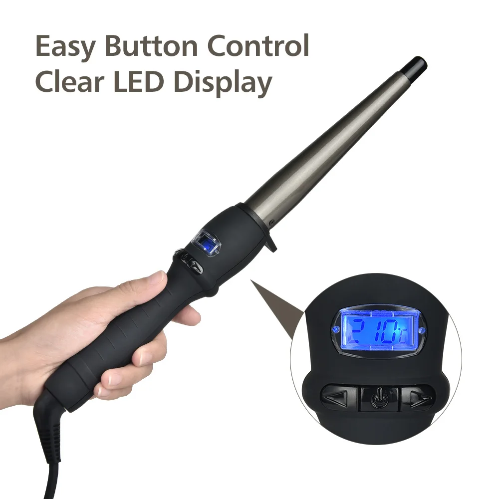 

25/32MM Hair Curler Ceramic Heating Curly Hair Stick Fast Curling Ceramic Heating Tube Curling Wand Hair Styling Tools