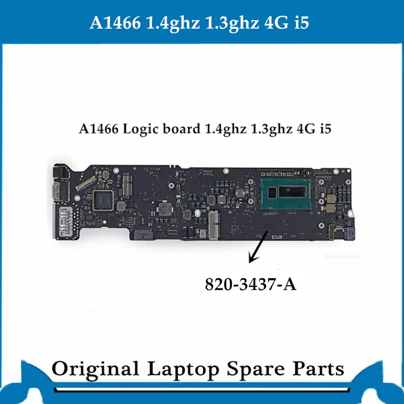 Оригинальная логическая плата для Macbook Air A1466 материнская 820 3437 B основная i5 4G 1 4 ghz 3