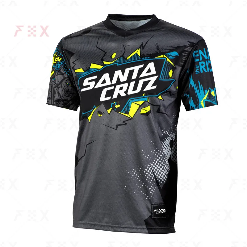 2021 г. футболка с надписью Santa Cruz Enduro для горного велосипеда | Спорт и развлечения