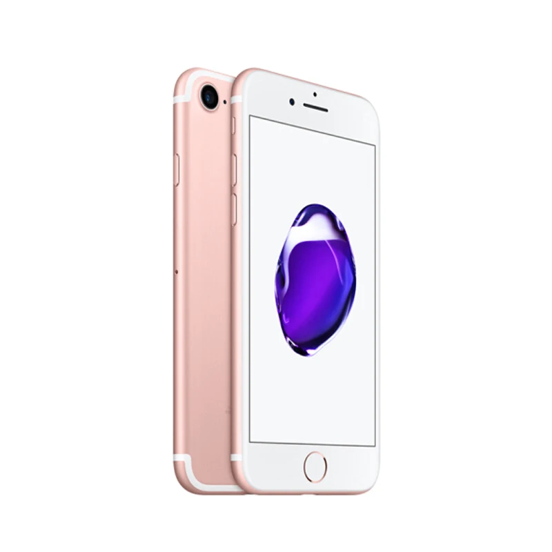 T-Mobile версия Apple iPhone 7 A1778 LTE мобильный телефон 4," 2 Гб ОЗУ 32 ГБ/128 ГБ/256 Гб ПЗУ отпечаток пальца NFC одна SIM смартфон - Цвет: 2GB 128GB Rose Gold