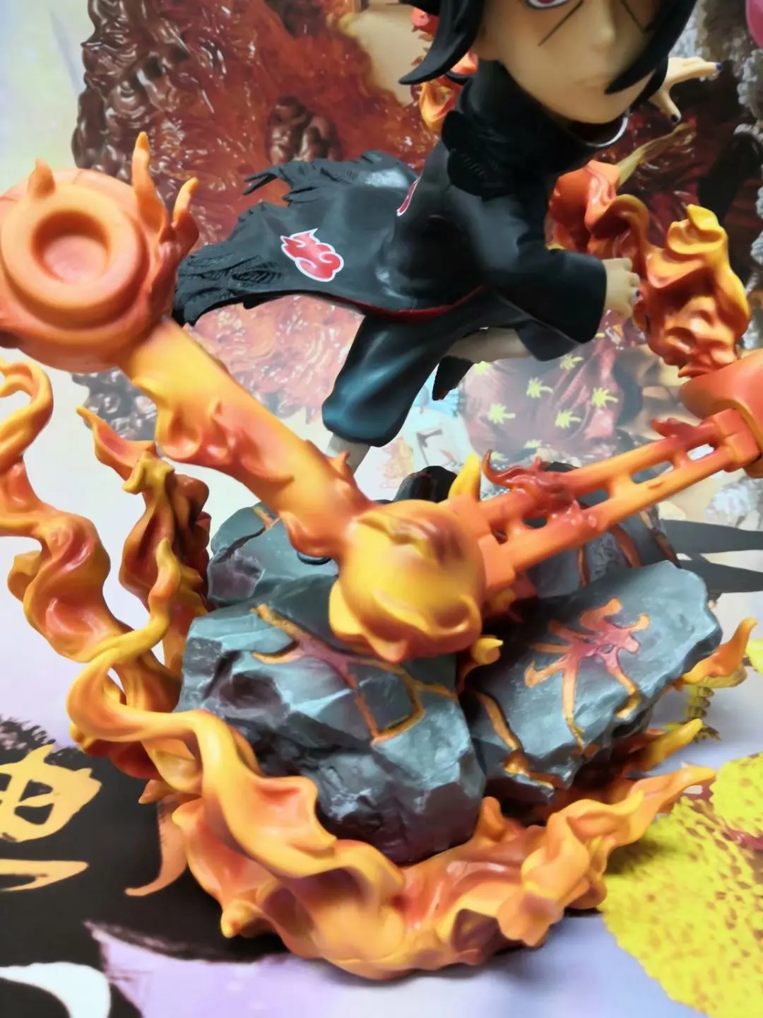 Японское аниме Naruto Shippuden Uchiha Itachi Vermilion Bird Ver. Экшн Фигурки игрушки|Игровые фигурки