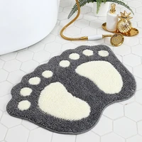 water absorbent feet plush toilet rugs bathroom mats rugs entrance doormat soft non slip kitchen mat carpets for living room