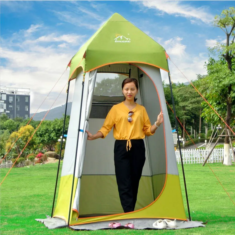 ZHUOAO Automatic 235cm Height Ultralarge Shower Beach Locker Mobile Toilet Bath Portable Tent Dressing Camping | Спорт и развлечения