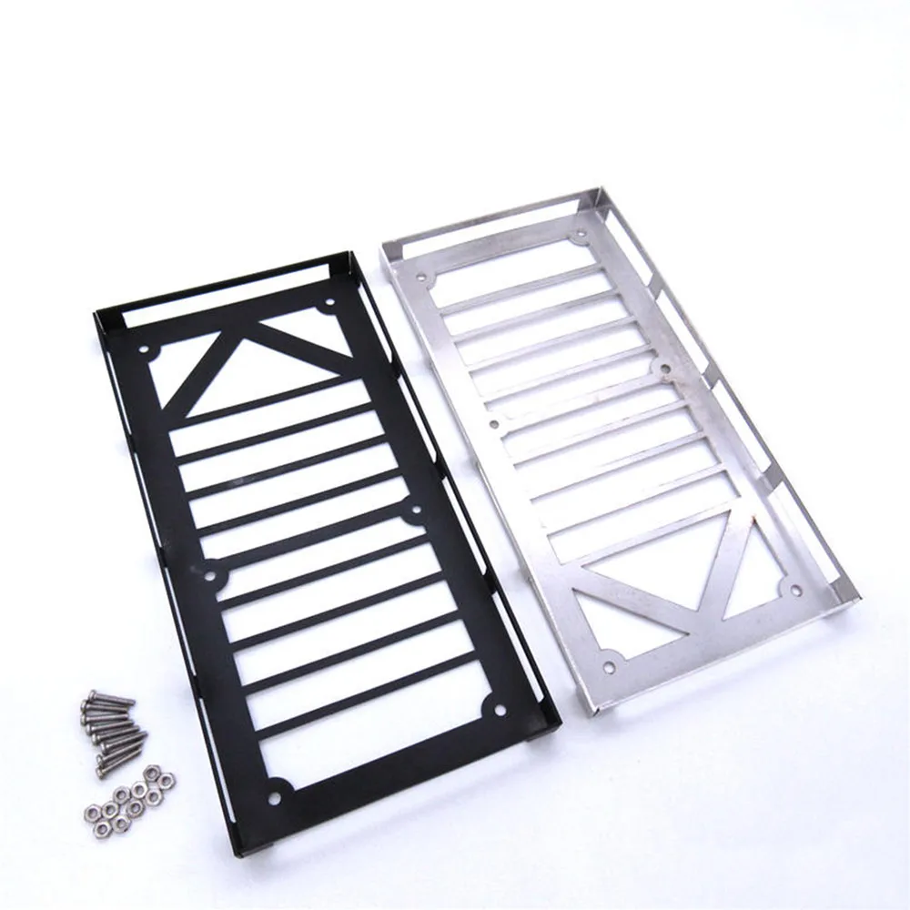 Metal Roof Rack Spare Tires Luggage Carrier for 1/16 WPL C24 RC Car Parts Accessories images - 6