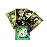 2021 new myths mermaids oracle of the water cards mystical guidance deck tarot cards divination entertainment partys board game
