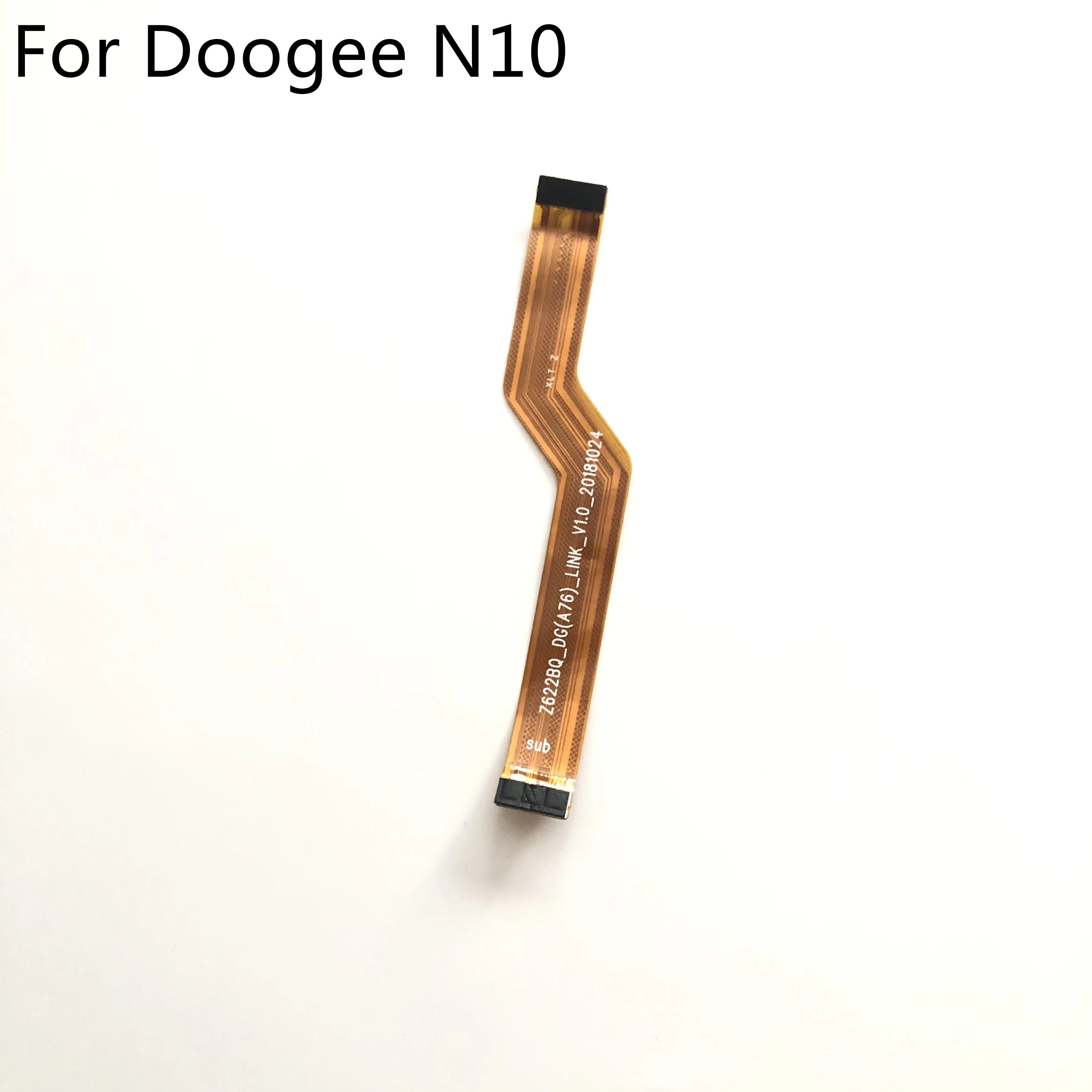 Doogee N10 используется USB плата для зарядки материнская FPC Для SC9863A Восьмиядерный 5 84