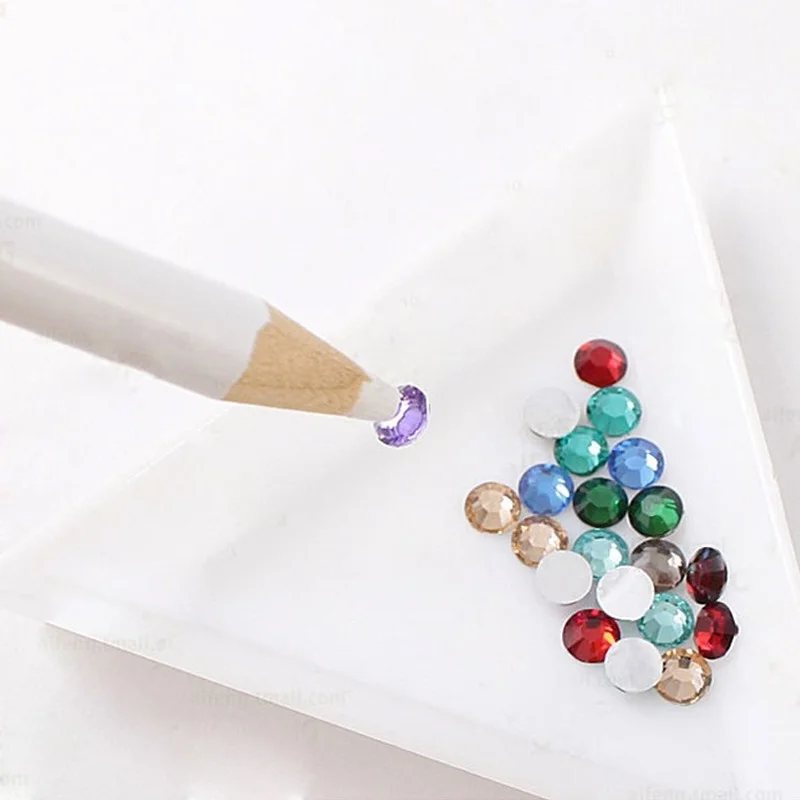 

10 Pcs Nail Tool Dot Drill Pen Stick Drill Pen Dot Drill Pencil Tool