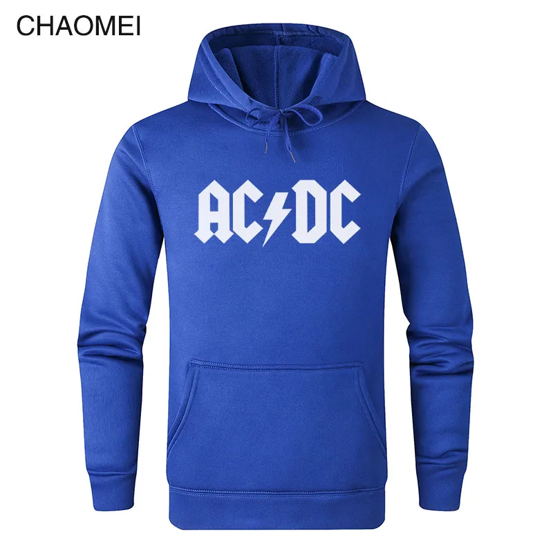 AC DC Толстовка Мужская Хип-Хоп рок группа ACDC обратно в черный толстовки мужские повседневные уличные куртки Толстовка Весна Зима Топы C106 - Цвет: 11