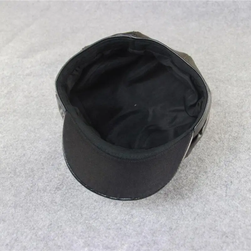 

2021 new summer Quality Fashion Artist PU Women Beret Hat For Women Cap Female Cap Casual Dome Bare Chapeu Feminino Boina