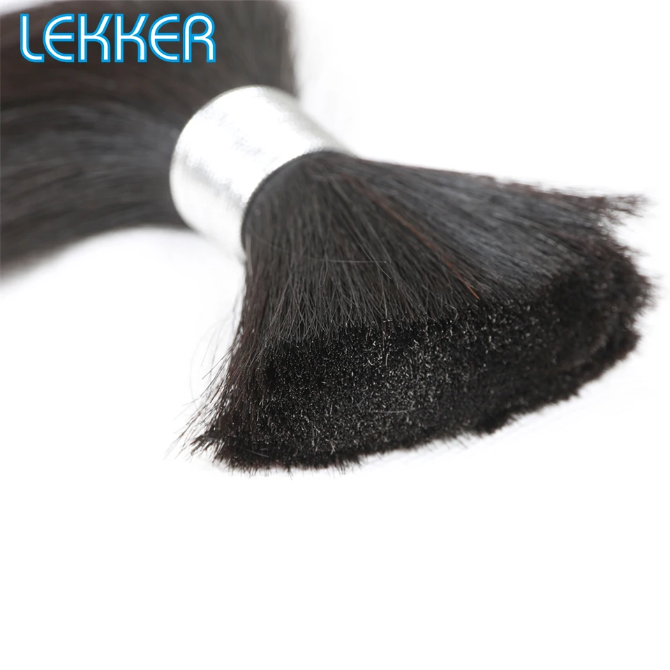 Прямые волосы Lekker 10 30 индийские Remy 3 пряди натуральных волос 100% человеческие