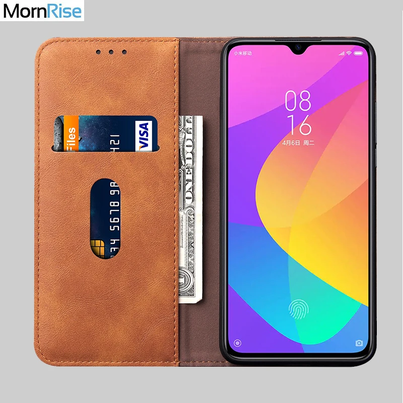 Новинка винтажный кожаный чехол для XiaoMI MI A3 MIA3 кошелек роскошный карман карт
