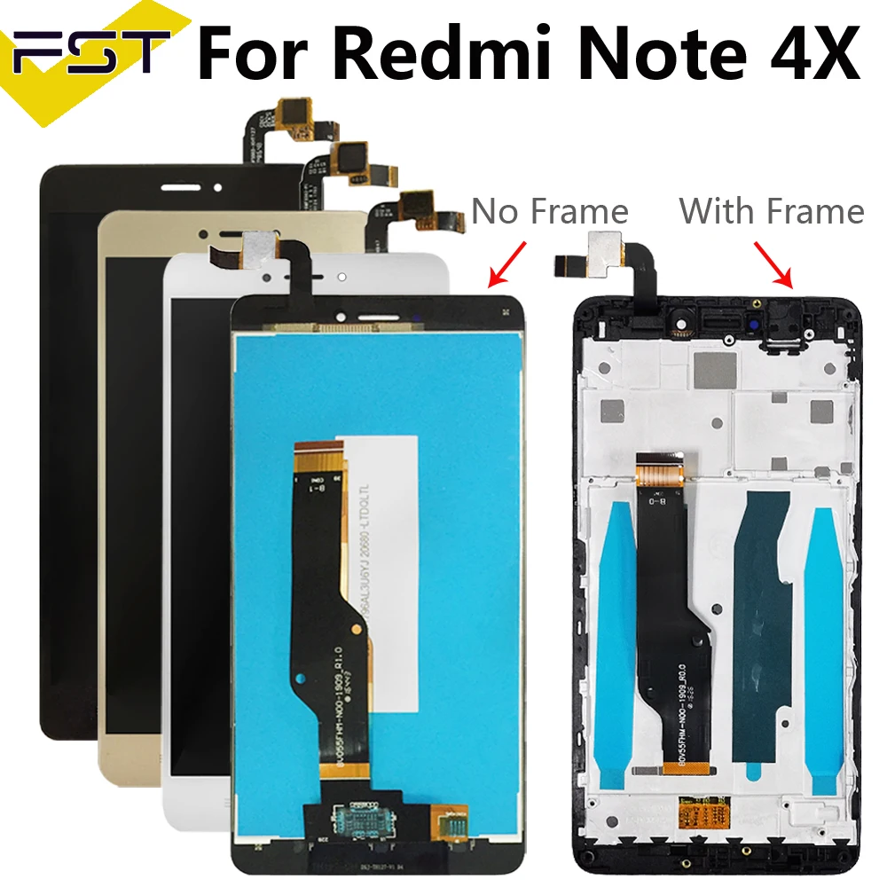 ЖК-дисплей для Xiaomi Redmi Note 4 сменный сенсорный экран 4X Snapdragon 625 ЖК-экран с датчиком |