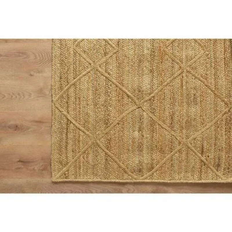 100% натуральный джутовый Плетеный вручную коврик для спальни бегунок в