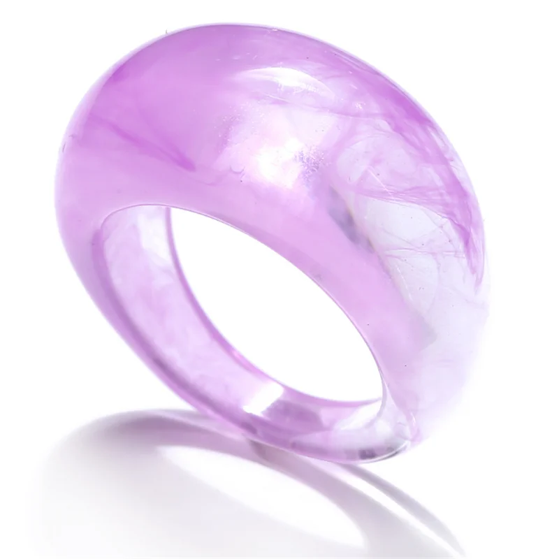 

Fashion Punk Joint Ring Jewelry Resin Ring for Women Accessiory