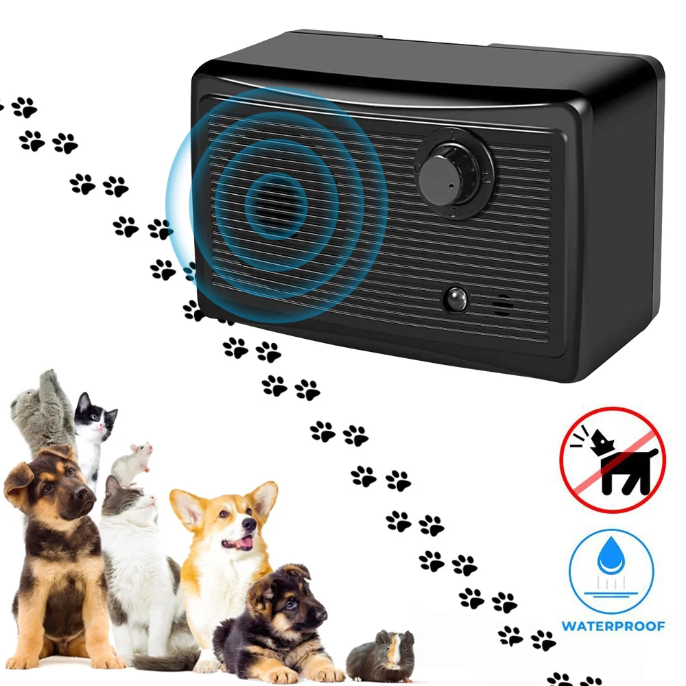 

Outdoor dog barking prevention training device Barking prevention deterrence effective control sound wave barking control device