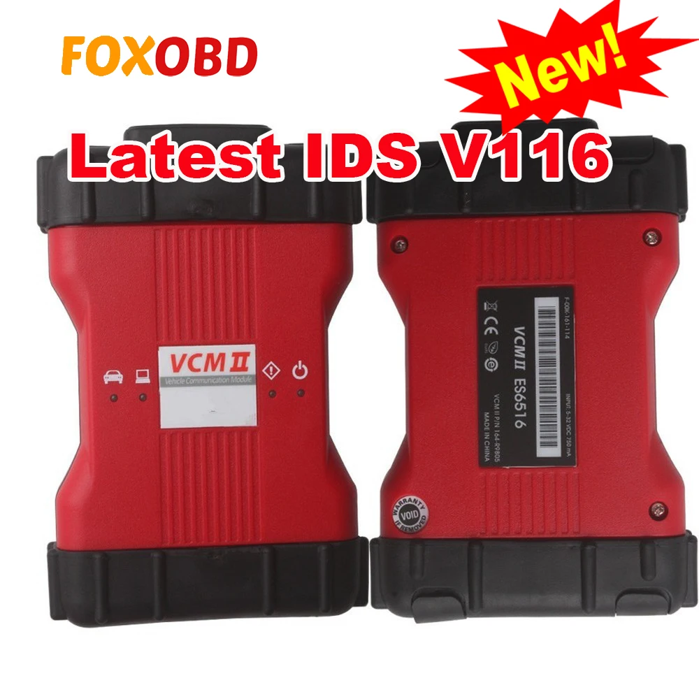 VCM II сканер для автомобилей Ford VCM2 IDS V114 Mazda диагностический инструмент 2 в