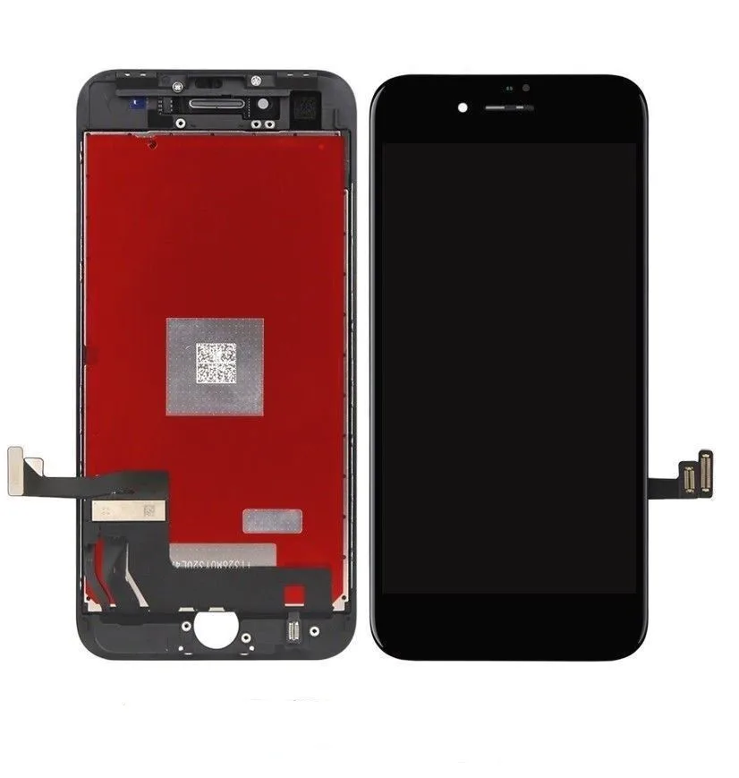 For iPhone 8 Plus AAA Quality LCD Touch Screen 7 plus 4S Assembly Display No Dead Pixel With Free Adhesive | Мобильные телефоны и
