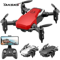 lf606 mini drone with camera hd wide high hold professional rc helicopter one key return fpv drones foldable quadcopter kid toys