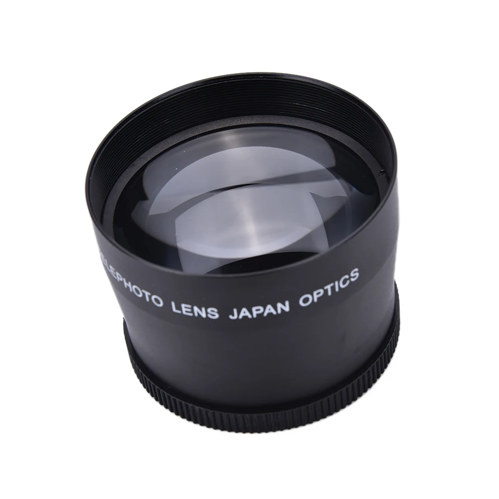 

58mm 2X HD Wide Angle Lens Close-Up Portion Lens No Distortion Digital High Definition for Nikon/Canon DSLR Camera
