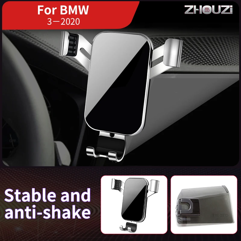 

Car Mobile Phone Holder Mounts Stand GPS Gravity Navigation Bracket For BMW New 3 Series G20 G28 320i 325i 330i 2020 Accessories