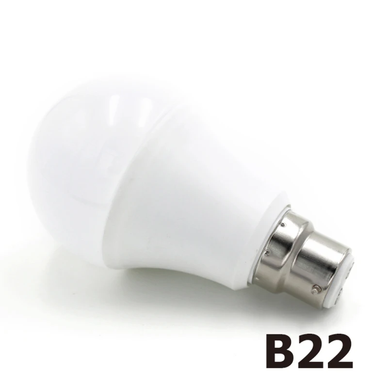 Энергосберегающие светодиодные лампы 1 шт. 3 Вт 5 7 9 12 15 18 22 175 В-240 В E27B22 лампочка с
