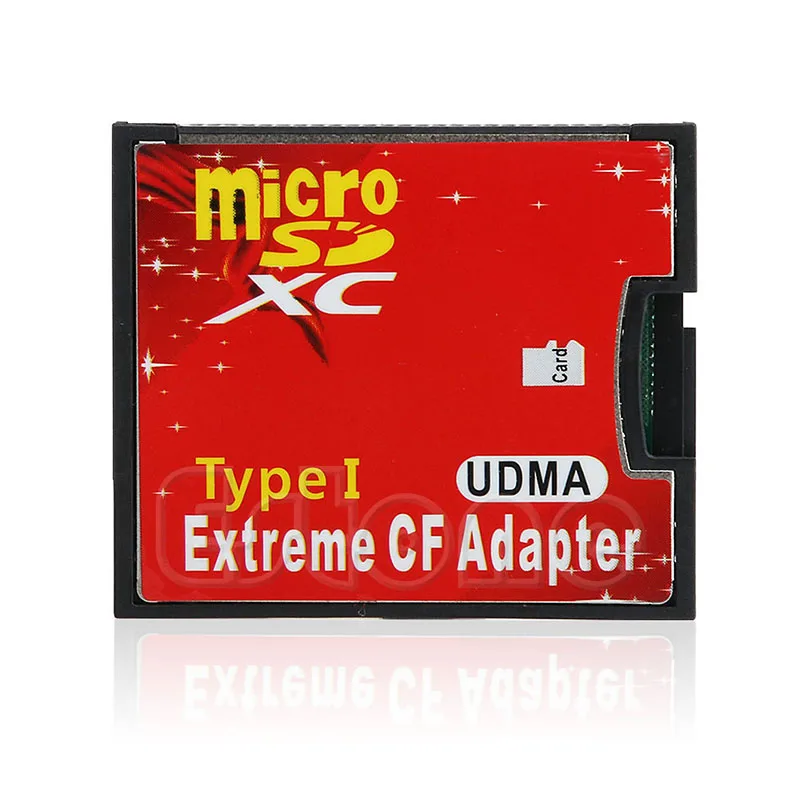 

1/ 2 Port Slot SDHC TF to CF Type I Flash Compact Card Reader Adapter