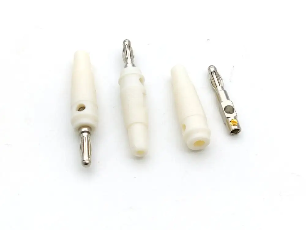 100 шт Белый 4 мм разъем типа &quotбанан&quot|post|post tests |