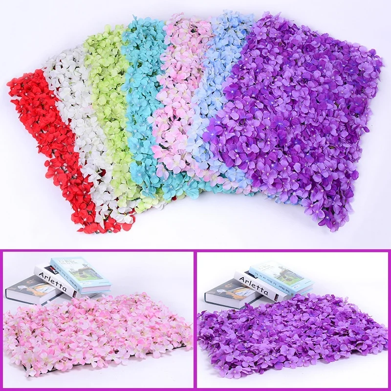 

Искусственная Гортензия гостиница торговый центр стена цветок Фотофон для свадебной студии искусственный цветок