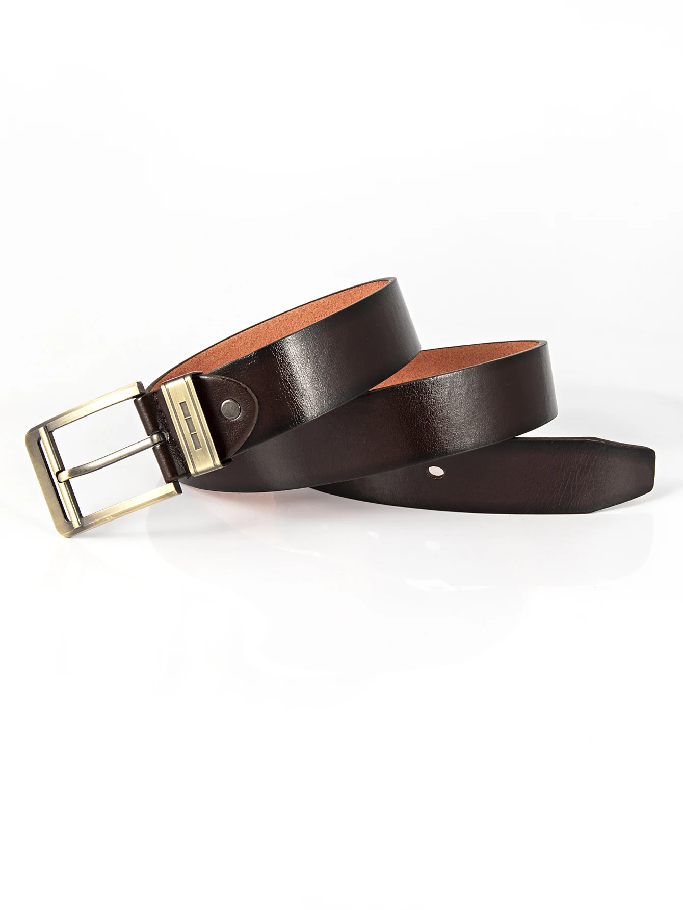 Мужской модный ремень с квадратной пряжкой черный коричневый красный кофе |