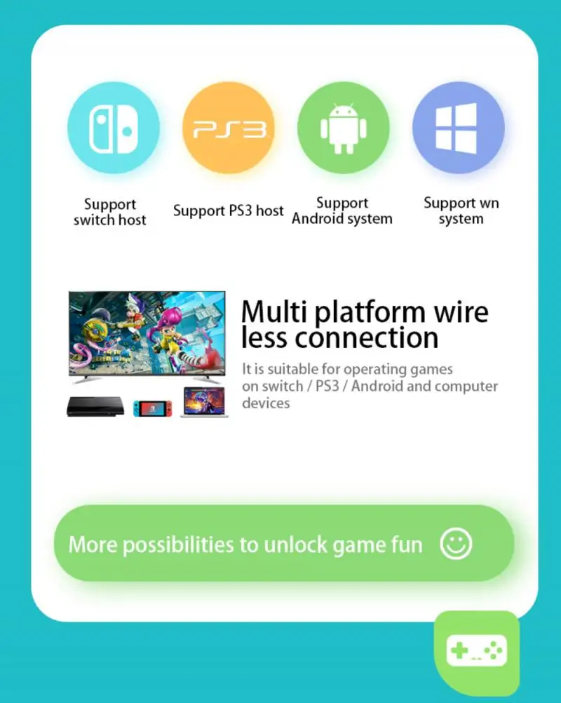 IPEGA PG 9193 Tangoo игровой контроллер для коммутатора PS3 Android ПК джойстик с