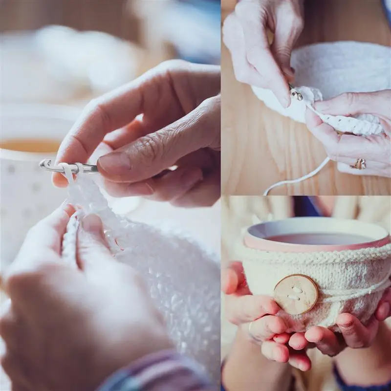 Крючки для вязания с резиновой ручкой эргономичная ручка 2-10 мм | Дом и сад