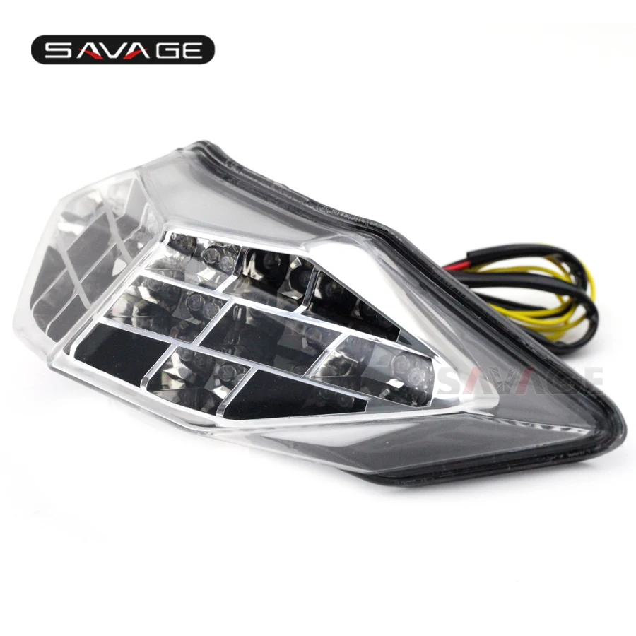 Светодиодный задний стоп светильник сигнал поворотный для KAWASAKI Z250 Z300 NINJA 250/300