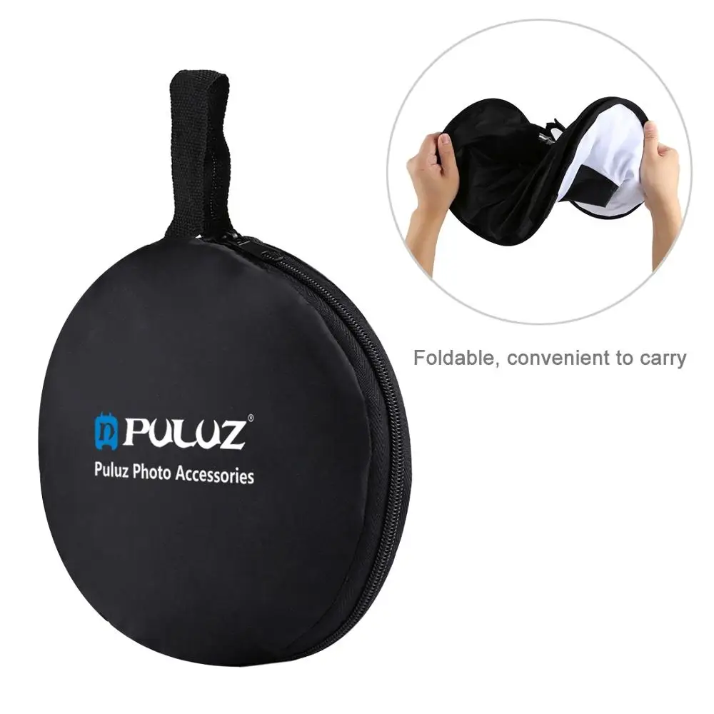 PULUZ 45 см круглый Стиль макро и портретная софтбокс SpeedLite Flash светильник