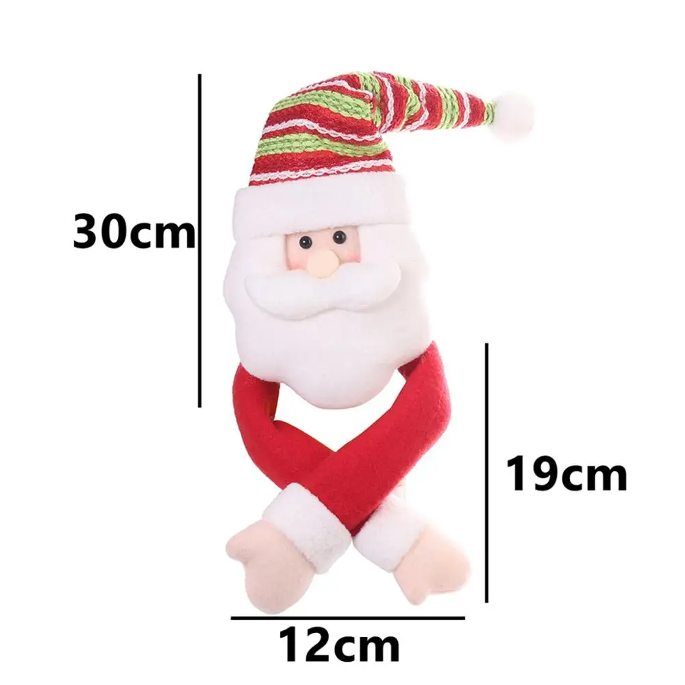 Wine Bottle Cover 15 Taoup льняная пеньковая клетчатая полоска веселое Рождество крышка бутылки вина украшения Рождественские настольные декорации Рождественский Декор для дома Noel Navidad - Цвет: Wine Bottle Cover 15