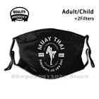 Муай Тай Боевые искусства Бокс подарок против пыли с фильтром для детей, для девочек и мальчиков подростков маски Муай Тай Боевые искусства Бокс, кикбоксинг