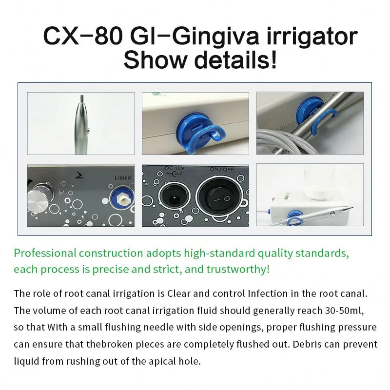 

Tooth Root canal irrigator /endo motor oral /new type /Double Sideport Tooth Root Canal Cleaning Needle Endodontic Irrigating