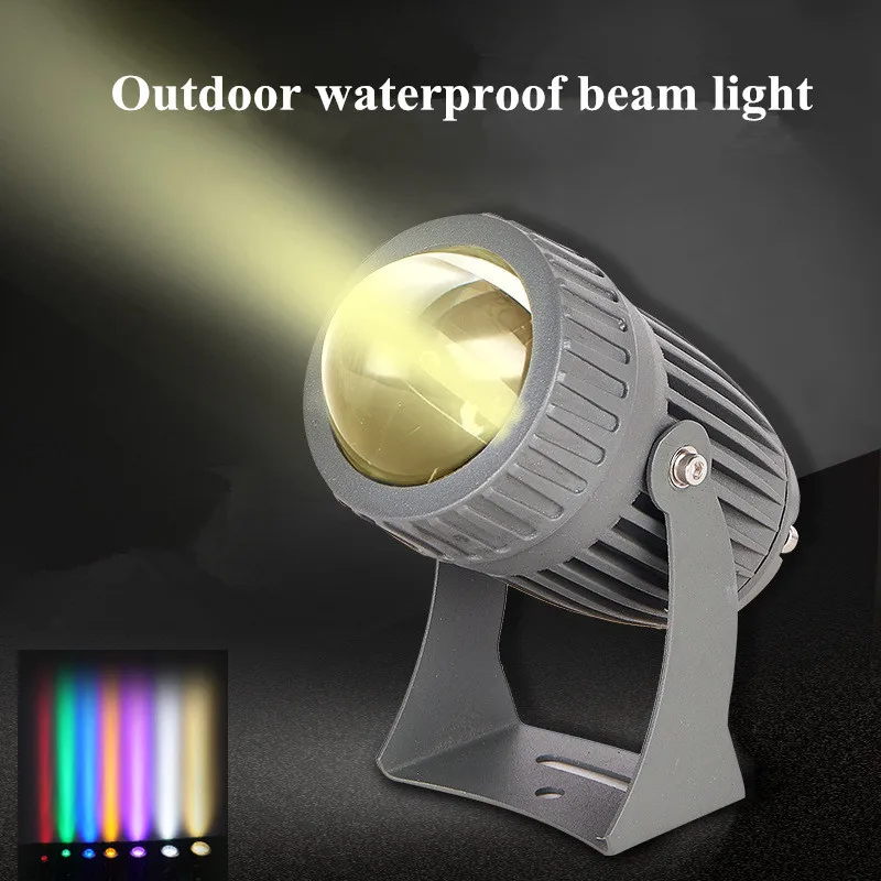 Светодиодная лампа наружная RGBW 5 Вт 10 20 водонепроницаемая внешняя стена удаленно
