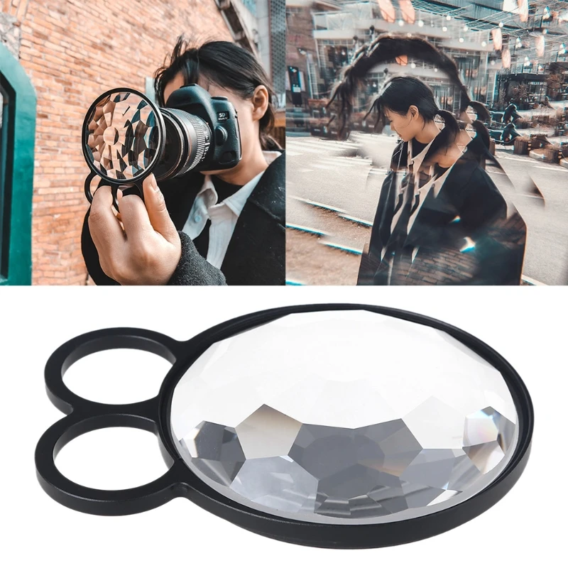 

B2RF 77mm Kaleidoscope Prism Brand New and High Quality Camera Glass Filter Variable Number Of Shooting Objects