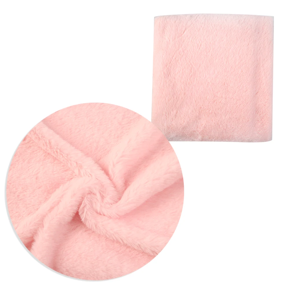 Ткань из искусственного кроличьего меха супер мягкая плюшевая ткань 100%