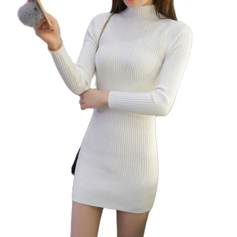 OHCLOTHING в длинном полугоде женские комплекты головы Новинка зимний свитер тонкий