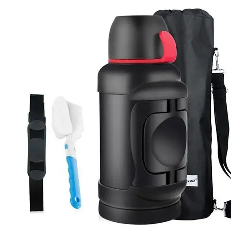 

Stainless Steel Insulated Thermos Bottle 2L/3L Outdoor Travel Coffee Mugs Thermal Large Capacity Vaccum Water Bottle Thermal Mug