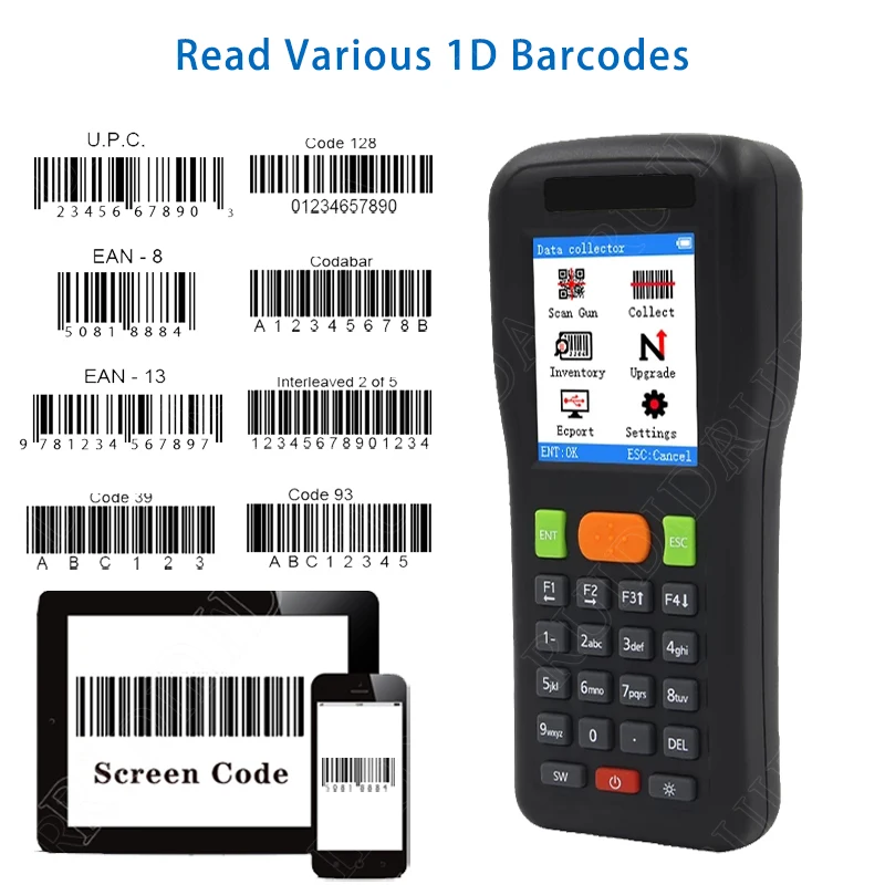 Беспроводной считыватель штрих-кодов 2 4 ГГц CCD | Компьютеры и офис