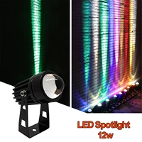 spotlight wall lamps one beam lights led outdoor waterproof 12w landscape lighting 220v red green blue rgb decorative light wall