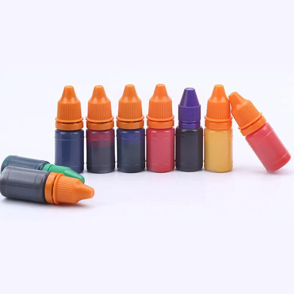 

10ml Flash Refill Ink For Photosensitive Seal Stamp Oil Stamping Machine Diy Craft Scrapbooking Office Stamps Supplies Z6f1