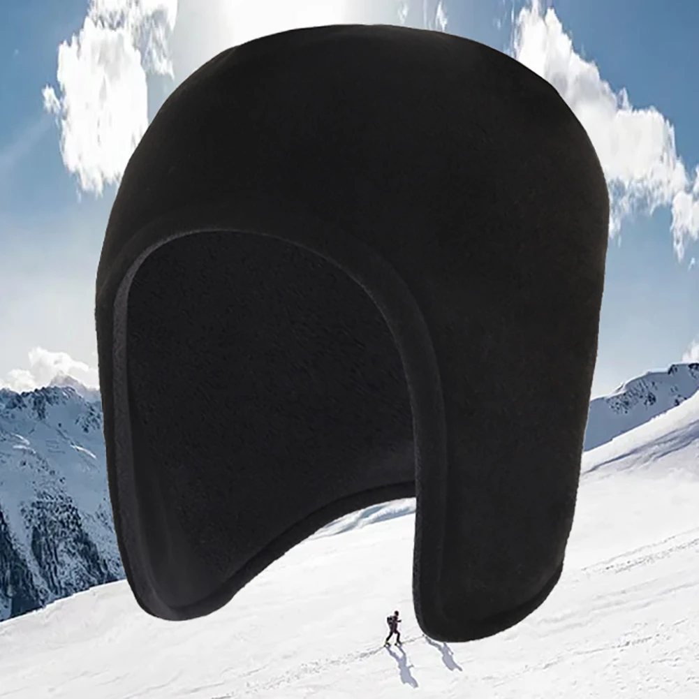 

Outdoor Fleece Winter Hat Unisex Ear Protection Solid Warm Soft Bonnet Hats Windproof Cycling Hunting Earflaps Beanie Caps