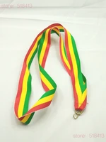 unisex gymnastics special offer tie red yellow green medal ribbons tied with high quality unisex gymnastics special offer