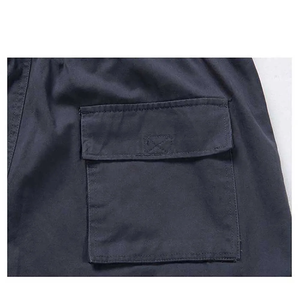 

Plus Size Cargo Pants Men Casual Straight Loose Baggy Hiphip Harem Pants Wide Leg Elasitc Waist Trousers Streetwear Male Clothes