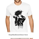 1980s JoJo S странные приключения тень DIO хлопковая футболка на заказ короткий рукав святого Валентина для бойфренда 3XL Белый футболки