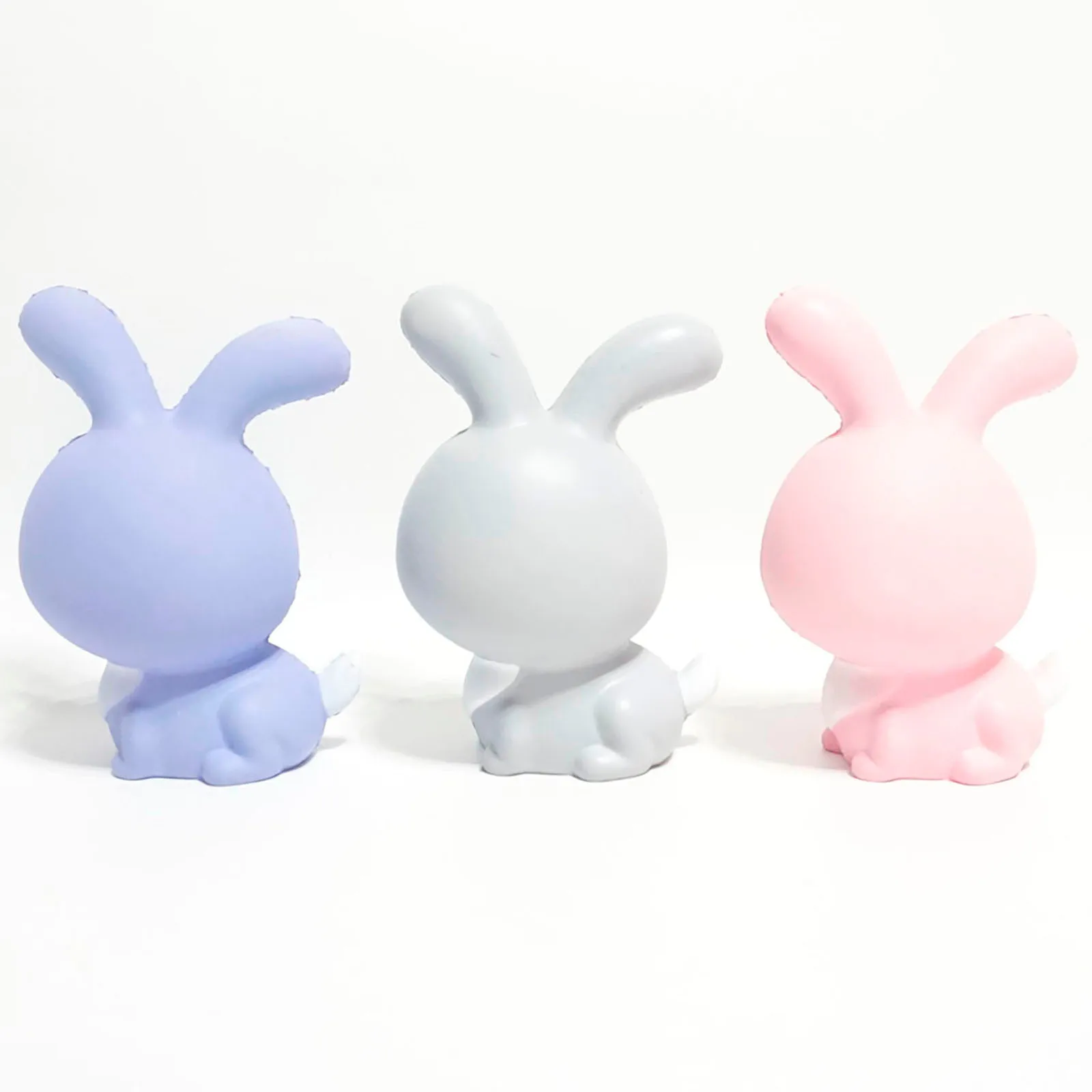

Fidget Toys popit Easter Bunny Rabbit Shape Elastic Slowly Rising Decompression Children's Toy Antistress Stress Toy #01