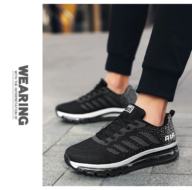 NIKEzi Workout Professional Men Running Sport Shoes Full Air Sole Casual Athletic Footwear Max Air 720 Male Comfortable Sneakers